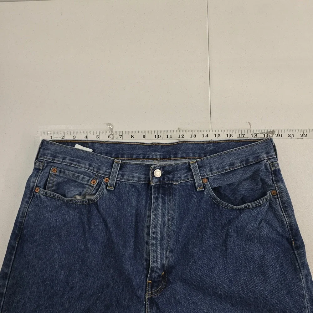 Levi's 550 Relaxed Fit‎ Jeans Mens W38 L36 Blue Denim